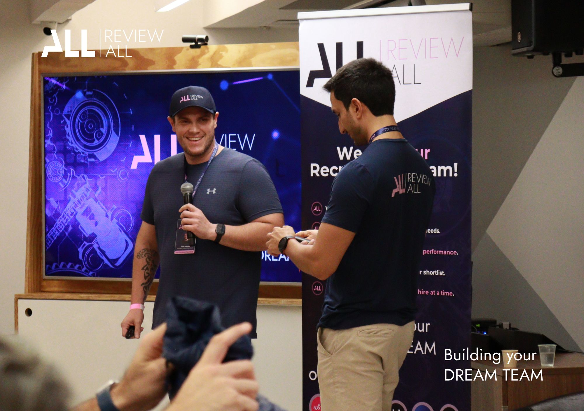 Evento Pitch Reverso 2.0 da Review ALL
